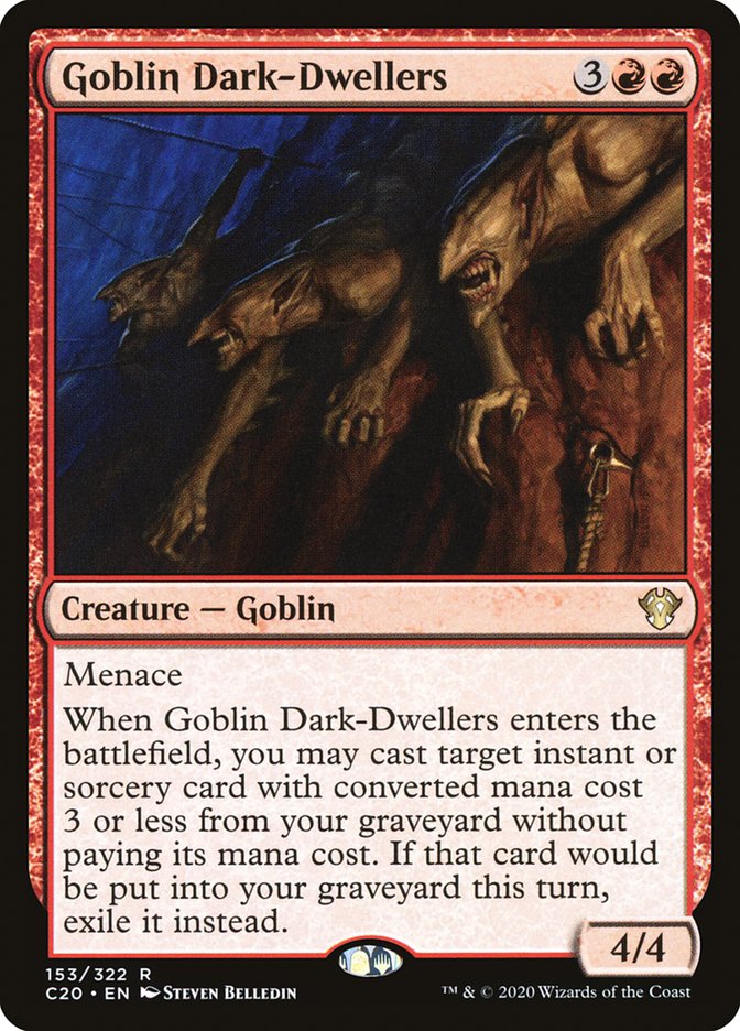 Goblin Dark-Dwellers [Commander 2020] | Fandemonia Ltd