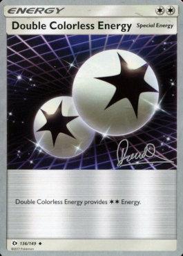 Double Colorless Energy (136/149) (Infinite Force - Diego Cassiraga) [World Championships 2017] | Fandemonia Ltd