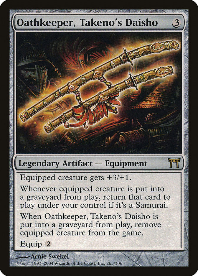 Oathkeeper, Takeno's Daisho [Champions of Kamigawa] | Fandemonia Ltd
