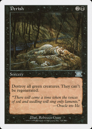 Perish [Classic Sixth Edition] | Fandemonia Ltd