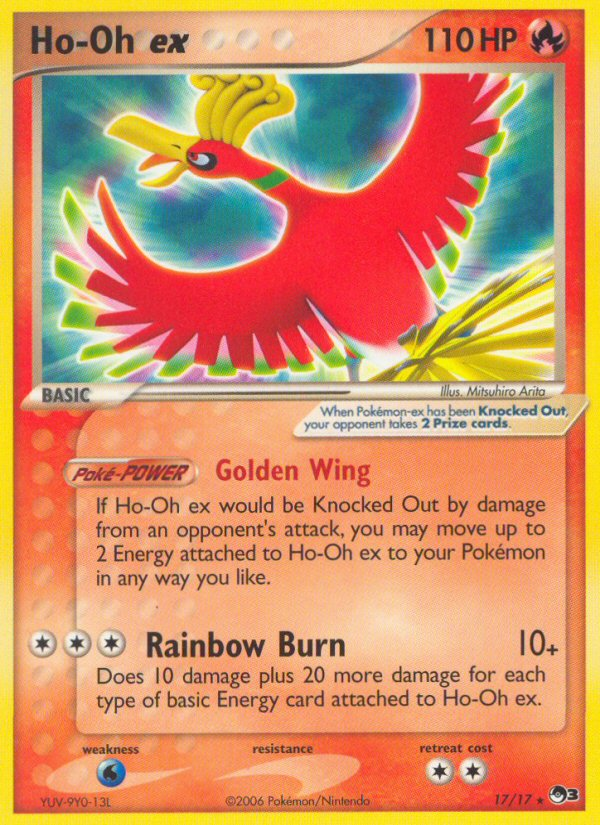 Ho-Oh ex (17/17) (Holo) [POP Series 3] | Fandemonia Ltd