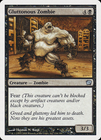 Gluttonous Zombie [Ninth Edition] | Fandemonia Ltd