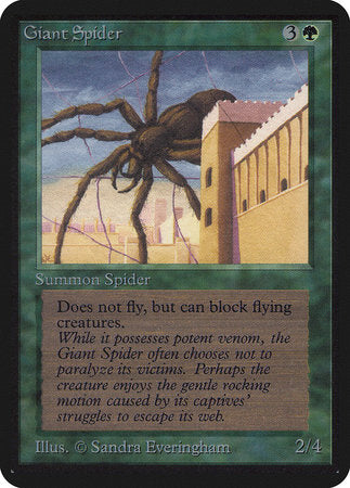 Giant Spider [Limited Edition Alpha] | Fandemonia Ltd