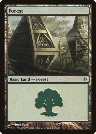 Forest (247) [Rise of the Eldrazi] | Fandemonia Ltd