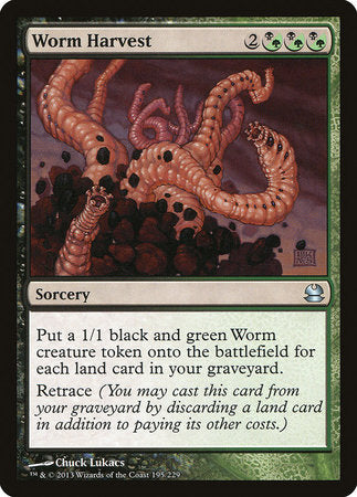 Worm Harvest [Modern Masters] | Fandemonia Ltd