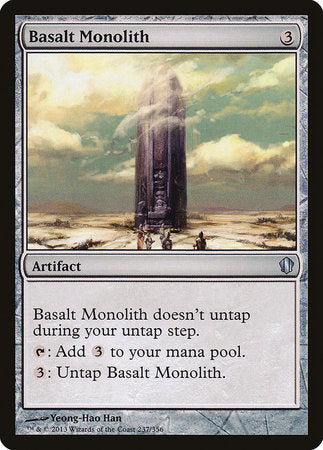 Basalt Monolith [Commander 2013] | Fandemonia Ltd