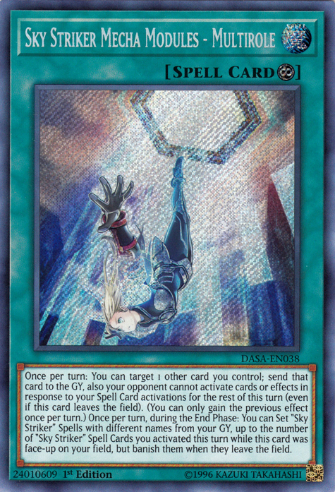 Sky Striker Mecha Modules - Multirole [DASA-EN038] Secret Rare | Fandemonia Ltd