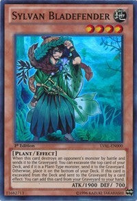 Sylvan Bladefender [LVAL-EN000] Super Rare | Fandemonia Ltd