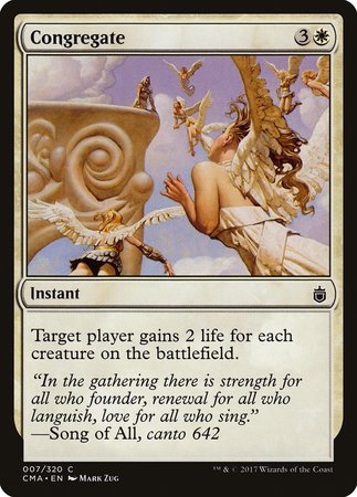 Congregate [Commander Anthology] | Fandemonia Ltd