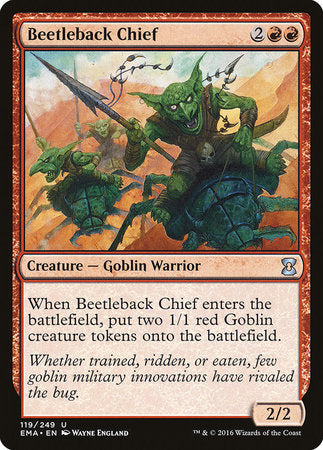 Beetleback Chief [Eternal Masters] | Fandemonia Ltd