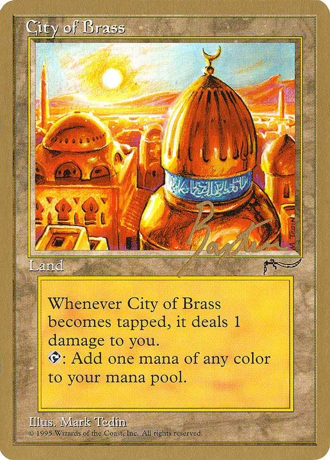 City of Brass (George Baxter) [Pro Tour Collector Set] | Fandemonia Ltd