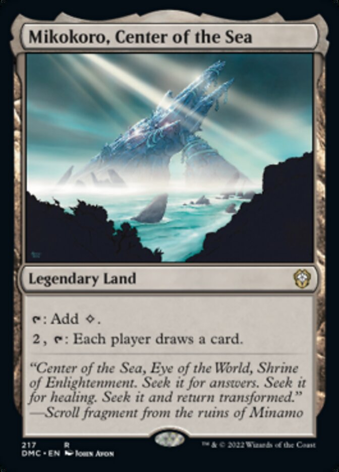Mikokoro, Center of the Sea [Dominaria United Commander] | Fandemonia Ltd