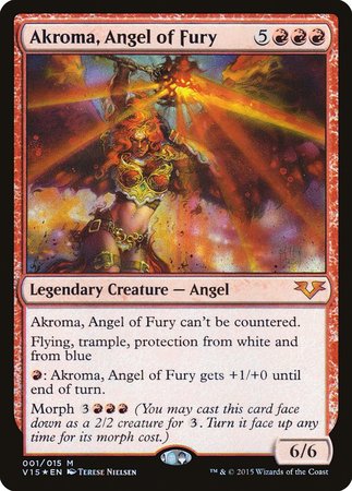 Akroma, Angel of Fury [From the Vault: Angels] | Fandemonia Ltd