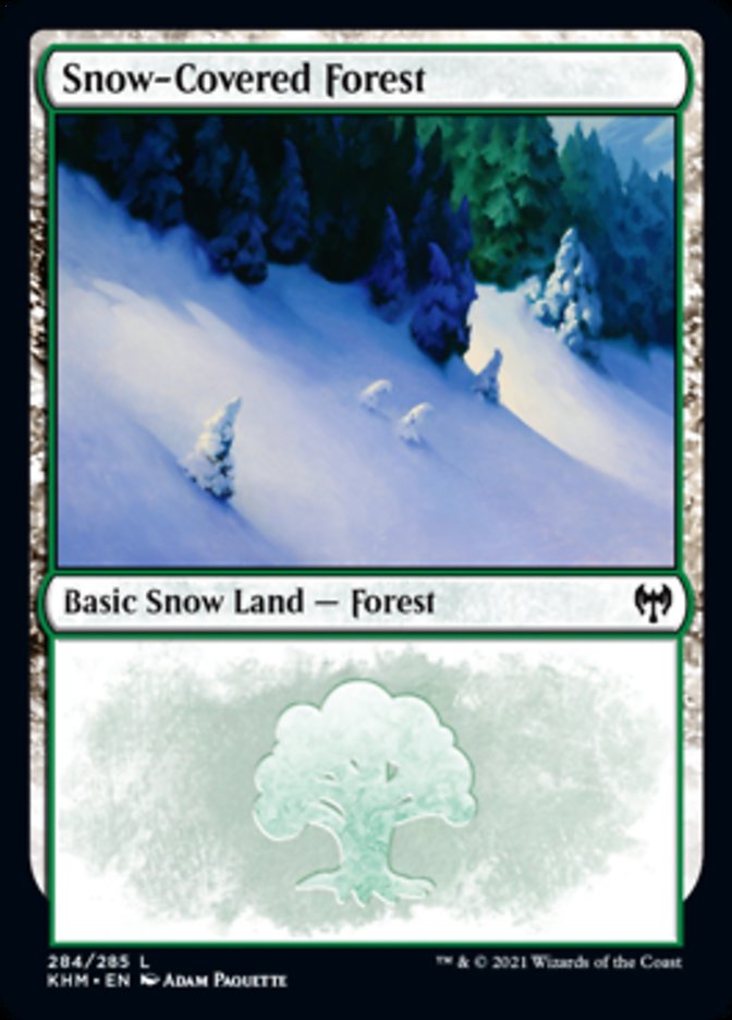 Snow-Covered Forest (284) [Kaldheim] | Fandemonia Ltd