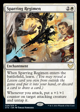 Sparring Regimen [Strixhaven: School of Mages] | Fandemonia Ltd