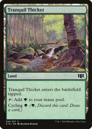Tranquil Thicket [Commander 2014] | Fandemonia Ltd