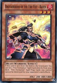 Brotherhood of the Fire Fist - Raven [AP02-EN009] Super Rare | Fandemonia Ltd