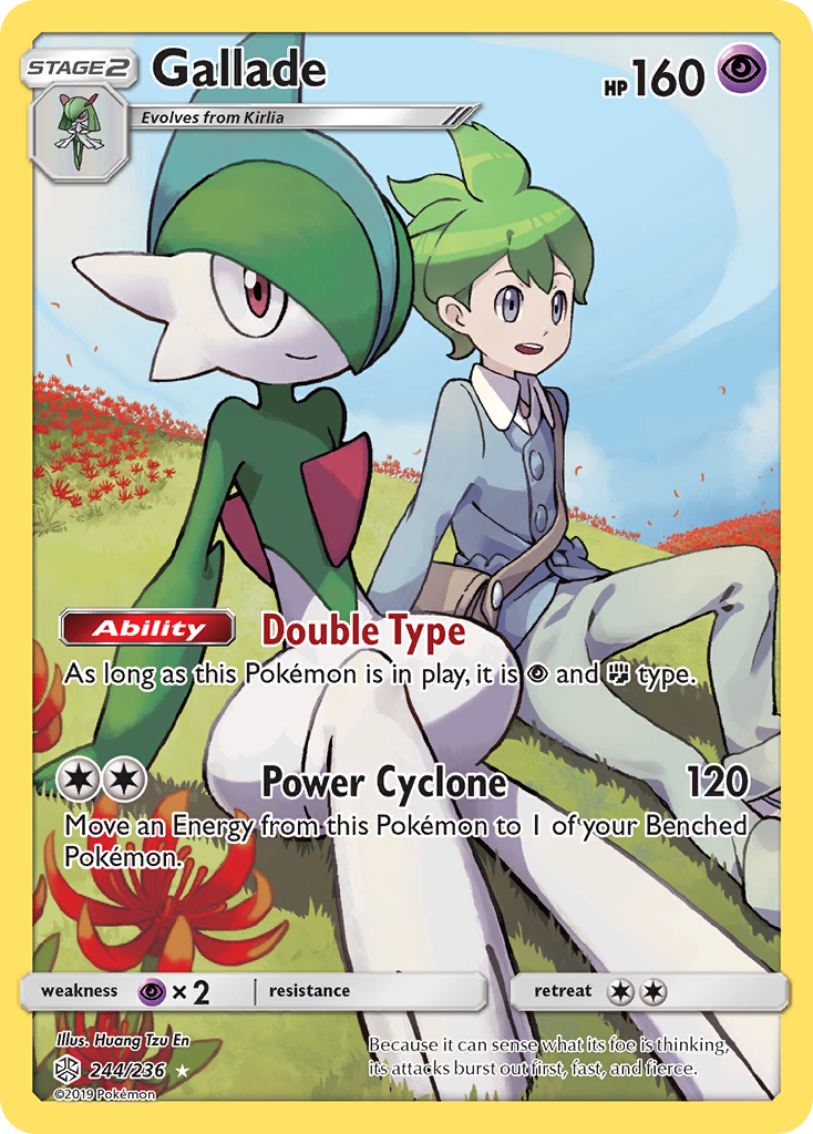 Gallade (244/236) [Sun & Moon: Cosmic Eclipse] | Fandemonia Ltd