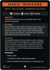 Into the Story: Horror Edition (Magic Minigame) [Innistrad: Midnight Hunt Minigame] | Fandemonia Ltd