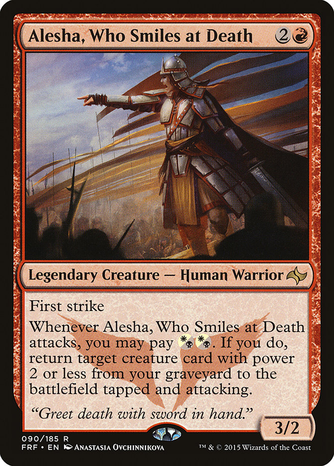 Alesha, Who Smiles at Death [Fate Reforged] | Fandemonia Ltd