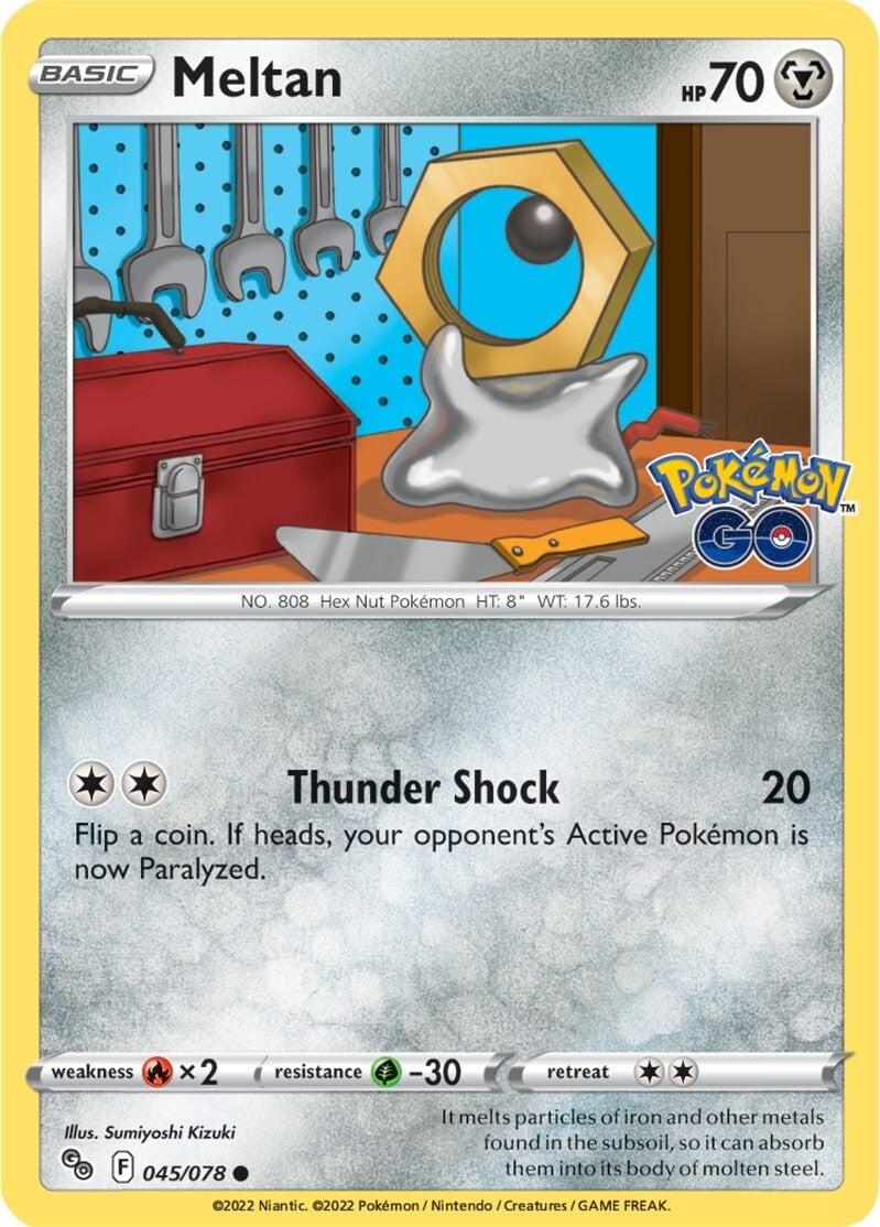 Meltan (045/078) [Pokémon GO] | Fandemonia Ltd