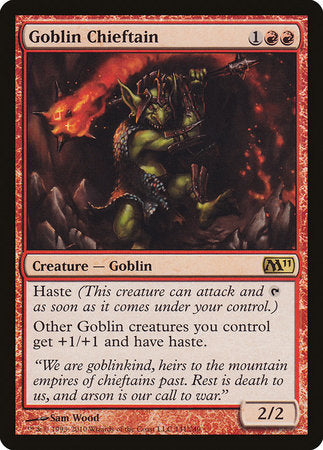 Goblin Chieftain [Magic 2011] | Fandemonia Ltd
