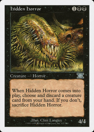 Hidden Horror [Classic Sixth Edition] | Fandemonia Ltd