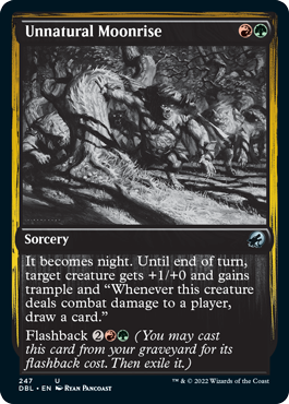 Unnatural Moonrise [Innistrad: Double Feature] | Fandemonia Ltd