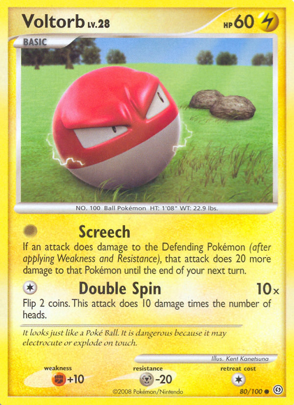 Voltorb (80/100) [Diamond & Pearl: Stormfront] | Fandemonia Ltd