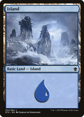 Island (254) [Dragons of Tarkir] | Fandemonia Ltd