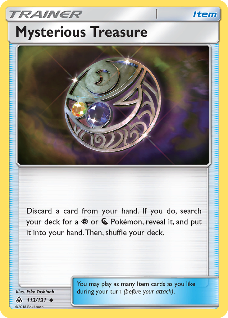 Mysterious Treasure (113/131) [Sun & Moon: Forbidden Light] | Fandemonia Ltd