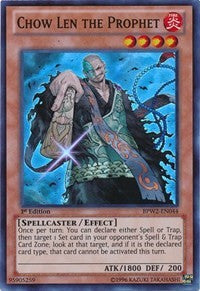 Chow Len the Prophet [BPW2-EN044] Super Rare | Fandemonia Ltd
