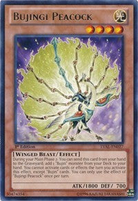 Bujingi Peacock [LVAL-EN027] Rare | Fandemonia Ltd