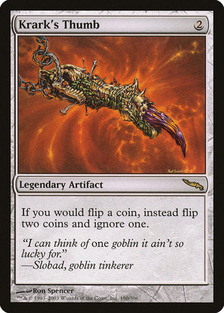 Krark's Thumb [Mirrodin] | Fandemonia Ltd