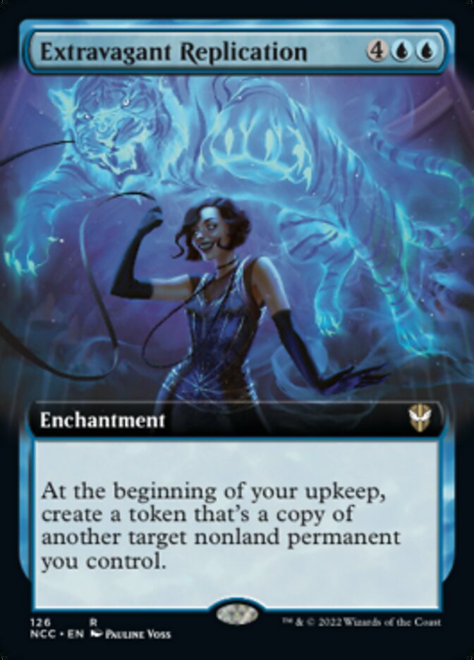 Extravagant Replication (Extended Art) [Streets of New Capenna Commander] | Fandemonia Ltd