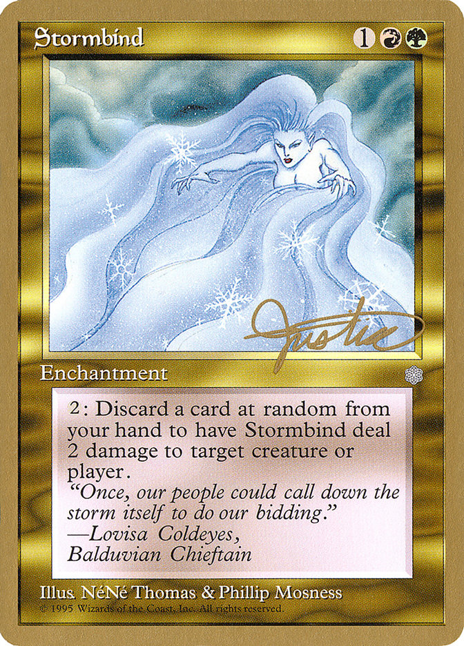 Stormbind (Mark Justice) [Pro Tour Collector Set] | Fandemonia Ltd