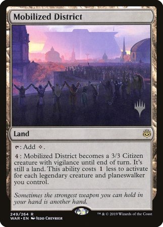 Mobilized District [War of the Spark Promos] | Fandemonia Ltd
