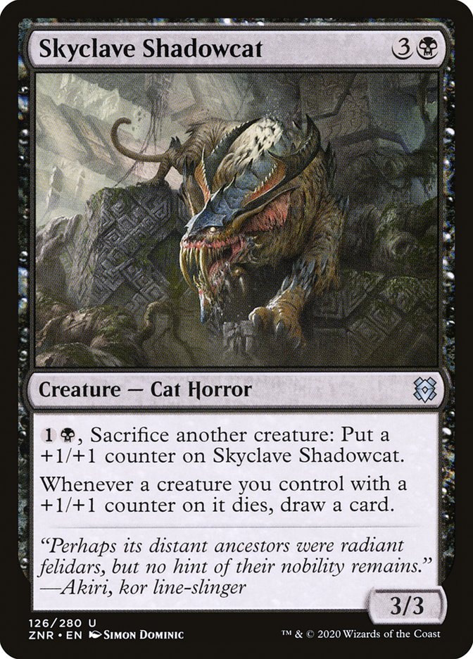 Skyclave Shadowcat [Zendikar Rising] | Fandemonia Ltd
