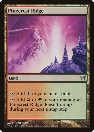 Pinecrest Ridge [Champions of Kamigawa] | Fandemonia Ltd