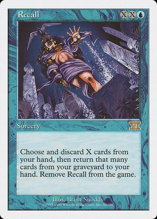 Recall [Classic Sixth Edition] | Fandemonia Ltd