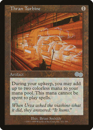 Thran Turbine [Urza's Saga] | Fandemonia Ltd