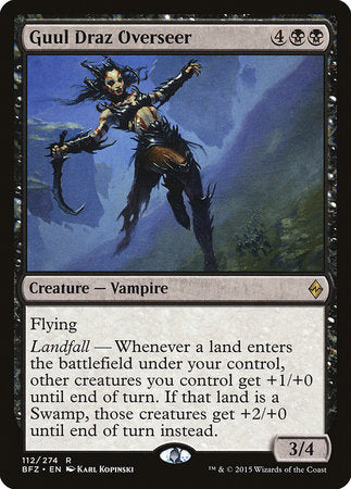 Guul Draz Overseer [Battle for Zendikar] | Fandemonia Ltd