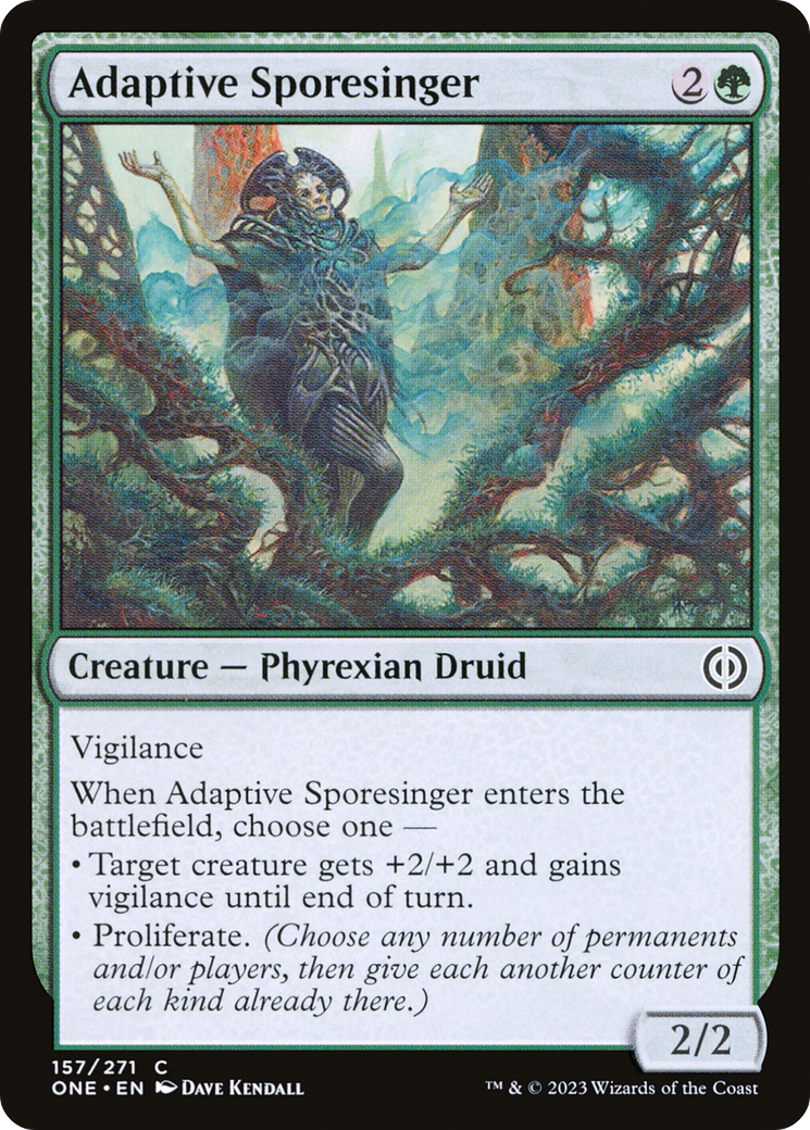 Adaptive Sporesinger [Phyrexia: All Will Be One] | Fandemonia Ltd