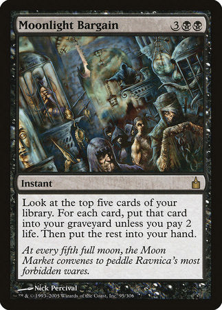 Moonlight Bargain [Ravnica: City of Guilds] | Fandemonia Ltd