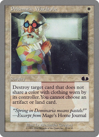 Prismatic Wardrobe [Unglued] | Fandemonia Ltd