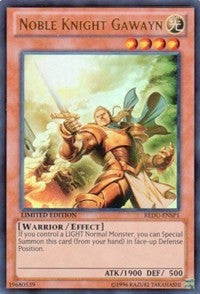 Noble Knight Gawayn [REDU-ENSP1] Ultra Rare | Fandemonia Ltd