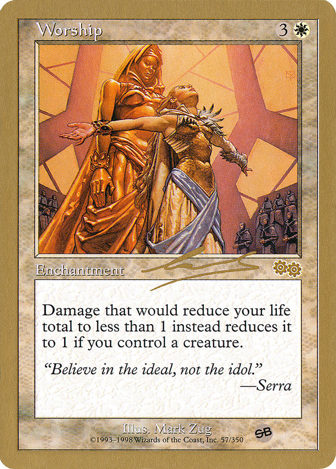 Worship (Nicolas Labarre) (SB) [World Championship Decks 2000] | Fandemonia Ltd