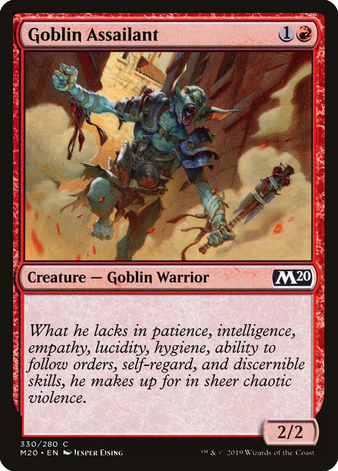 Goblin Assailant [Core Set 2020] | Fandemonia Ltd