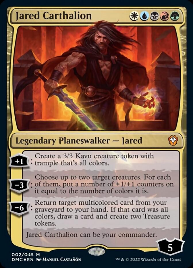 Jared Carthalion [Dominaria United Commander] | Fandemonia Ltd
