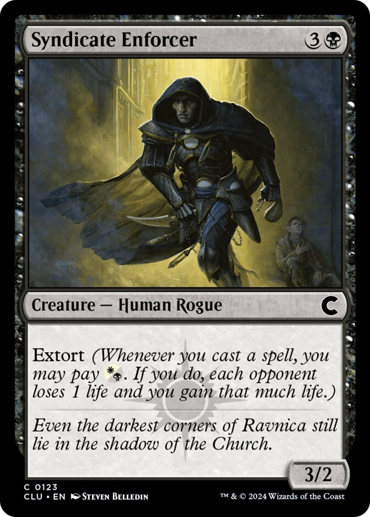 Syndicate Enforcer [Ravnica: Clue Edition] | Fandemonia Ltd